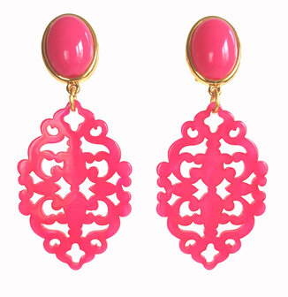 Laser-Cut Mandel pink