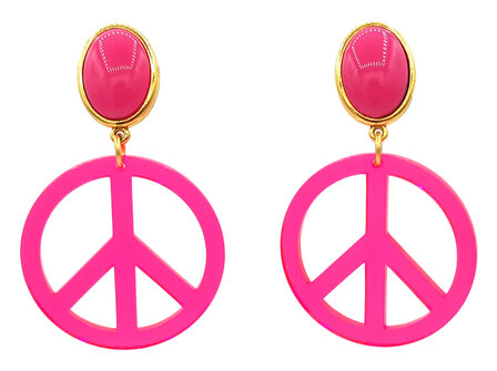 &quot;PEACE&quot; neonpink