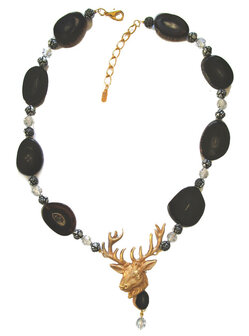 Horn Kette mit Hirsch