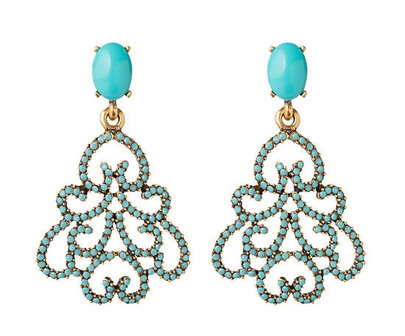 Chandelier filigran multi pastell