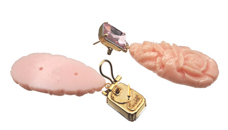 Rosen lang ros&eacute; an Octagon Oberteil