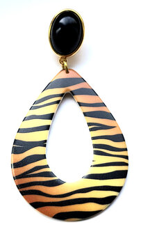 Acryl-Amber-Tropfen, durchschimmernd