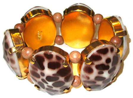 Armband Leo-Print 40x30 Elastik 