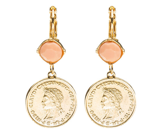 Münze Brisur opal grün