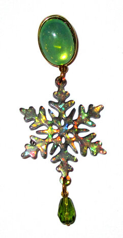 Schneeflocken Laser cut Acryl opal