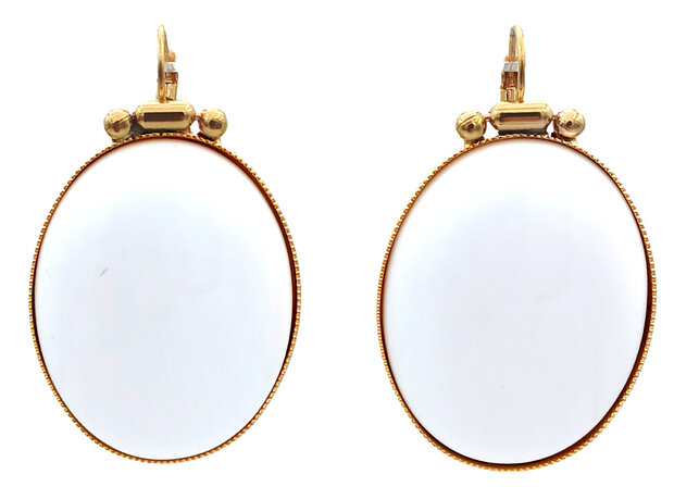 Jumbo Ohrbrisuren sattweiss 