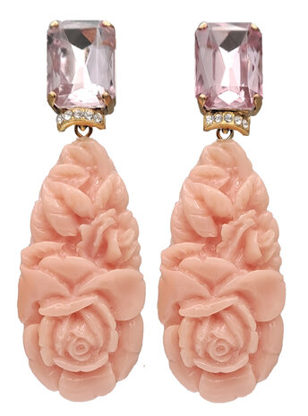 Rosen lang gr&uuml;n mit Octagon Oberteil