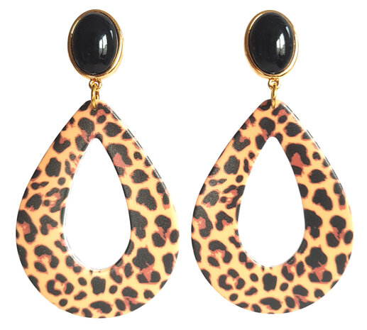 Acryl-Amber-Tropfen, durchschimmernd