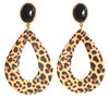 Animal-Print-Acryl-Tropfen-Leoparden-Muster