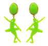 Cabochon--neon-grün-mit-Laser-Cut-Ballerina
