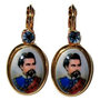 Brisur-vergoldet-18-x-13-mm-Ludwig-II-mit-Steinchen-blau