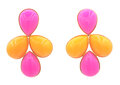 Birnl-Cluster-neon-pink-und-orange