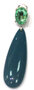 Tropfen-acryl-petrol-blau