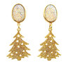 Ohrstecker-mit-Laser-Cut-Baum-goldflitter