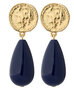 Münzen-Oberteil-mit-Acryltropfen-Behang-dunkelblau